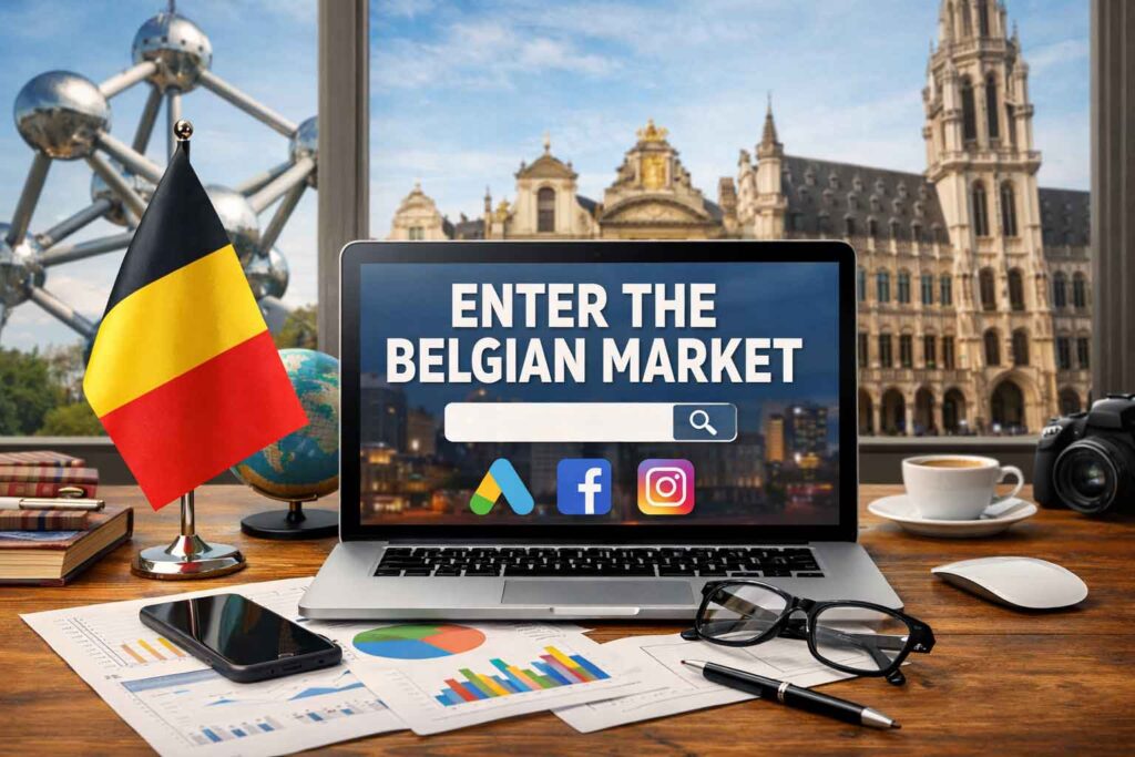 Digital Marketing Strategies to Enter the Belgian Market