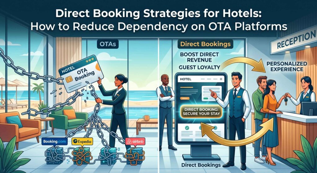 Direct Booking Strategies for Hotels: How to Reduce Dependency on OTA Platforms